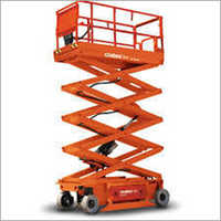Electric Scissor Lift - Heavy-Duty Steel Frame, 20 Feet Reach Height, Compact Design for Enhanced Maneuverability