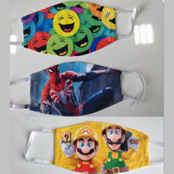 2 Layers Printed Sublimation Mask