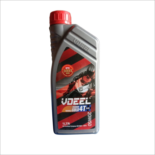 Formula 4T Plus Gold 20W50 - 20W50 Viscosity, Green Color | Designed for Scooters, Motorcycles & Autos, Bitter Smell in Bottle