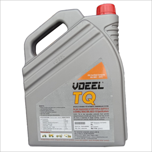 TQ Power Steering Oil - Automotive Power Steering Fluid, Red Color, Bitter Smell | Ideal for Cars, Trucks & Buses in Convenient Can Packaging