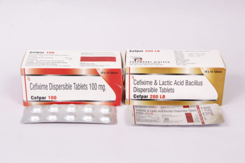CEFIXIM 200 MG + LACTIC ACID BACILLUS 60