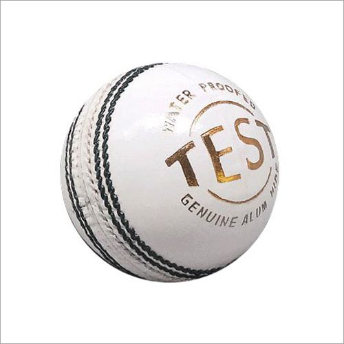 White Leather Cricket Ball Age Group: Adults