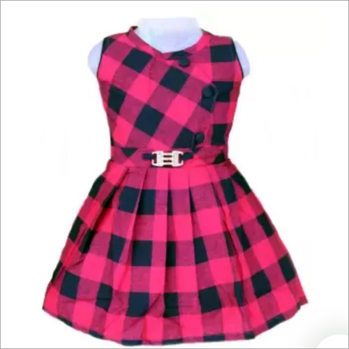 Kids Check Frock