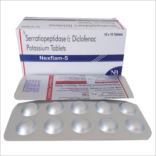 Serratiopeptidase & Diclofenac Potassium Tablets