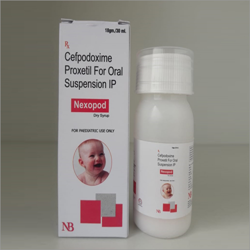 Cefpodoxime Proxetil For Oral Suspension IP