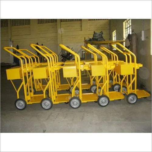 Double Gas Cylinder Trolley Application: Industrial