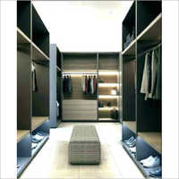 Hinge Door And Openable Wooden Wardrobe