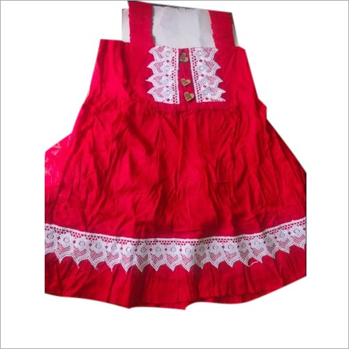 Kids Cotton Frock - 100% Cotton, Available in Various Sizes & Colors | Soft, Washable Fabric, Modern Style for Girls, Perfect for Summer