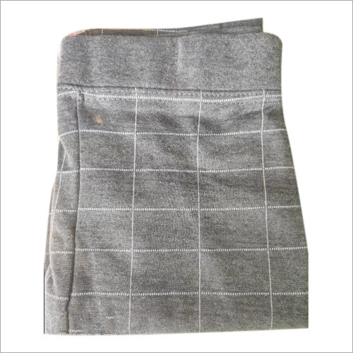 Ladies Checked Jegging - Cotton Blend, Sizes S, M, L, XL, Grey | Washable, Soft, Skin-Friendly, Breathable for Year-Round Comfort