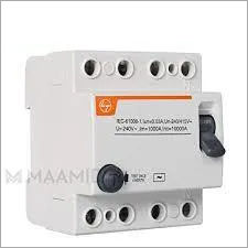 Residual Current Circuit Breaker - Advanced Surge Protection, 30mA Trip Sensitivity - Enhanced Electrical Safety Solutions