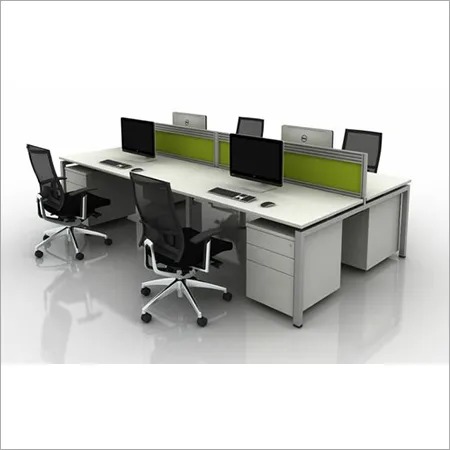Laminated Particle Board Modern Office Workstation