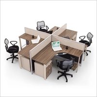 Particle Board Modern Office Workstation
