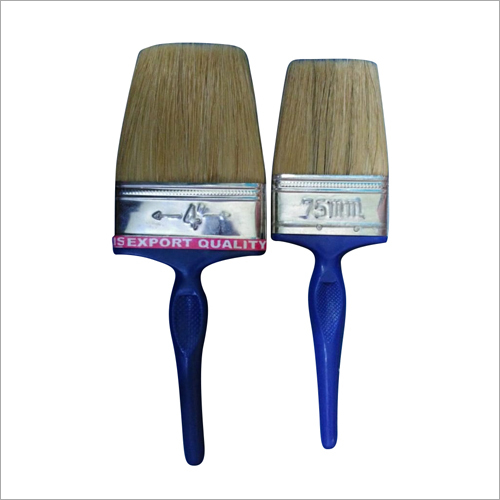 75 to 100 mm 21 Inch Fargo Bristle Paint Brush - Bristle and Nylon Material, Blue Plastic Handle | Smooth Finish for Enhanced Painting Satisfaction