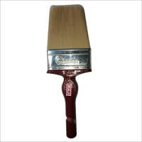 100 Mm Raj American Cherry Paint Brush - Bristle & Nylon Material, Red Wooden Handle | Fine Grip, Easy Usage, Flexible Design