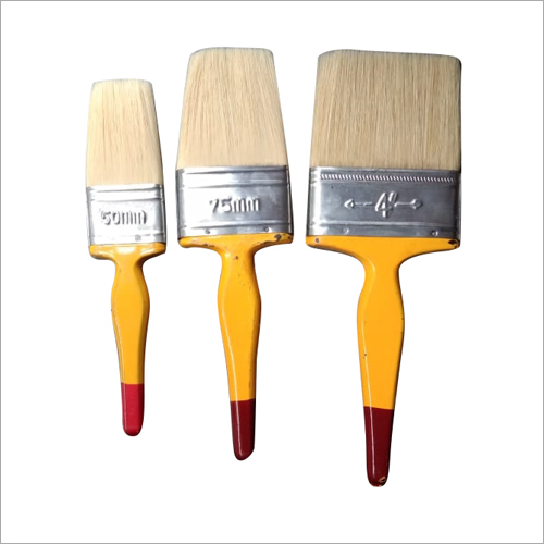 25 to 75 mm 12 Inch Tiger Ricky Paint Brush - Bristle & Nylon Hair, Wooden Handle | Durable Construction, Versatile Use