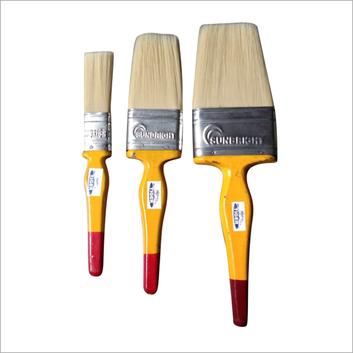 25 to 75 mm 9 Inch Tiger Ricky Paint Brush - Bristle & Nylon Hair, Wood Handle | Ideal for Thin Paint and Precision Detailing