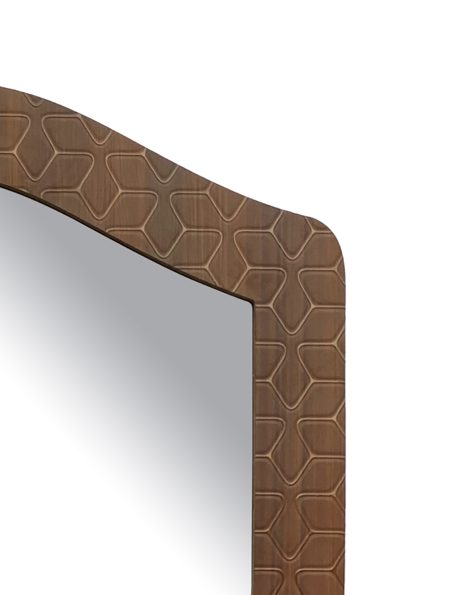 Designer Wood Mirror