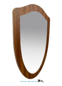 Designer Wood  Mirror