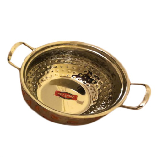Zebraline Kadai - Stainless Steel, Durable Design for Shallow or Deep Frying of Meat, Snacks, and Desserts