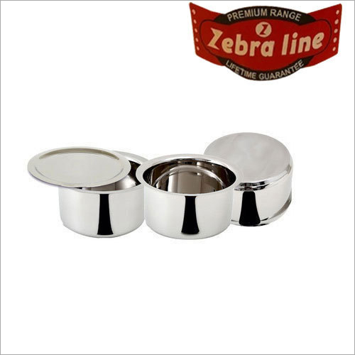 Stainless Steel Tope Set - Stainless Steel Grade 316, Polished Finish, Round Shape, Rust Proof | Durable and Elegant Kitchen Essential