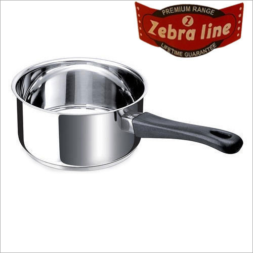 SS Polished Sauce Pan - Stainless Steel | Precision-Made for Cooking Milk, Noodles, Macaroni and More, Expertly Designed with Latest Technology