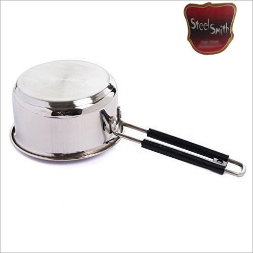 SS Cookware Sauce Pan - Stainless Steel, 304 Grade Finish , Polished and Rust Proof Design for Durability and Longevity