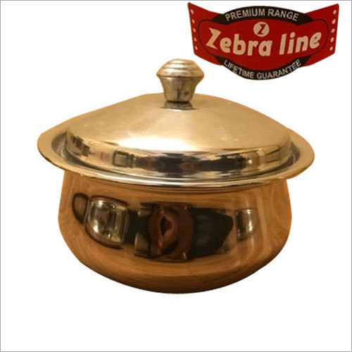SS Cookware Handi - Stainless Steel 304 Polished Finish Rust Proof Box Packaging Ideal for Cooking and Preservation