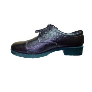 Heat Resistant Black Color Electrical Safety Shoes
