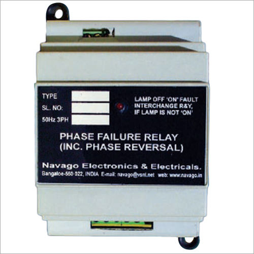 Phase Reversal Failure Relay