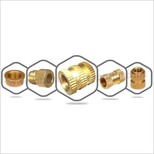 Brass Moulding Insert Size: Different Size Available