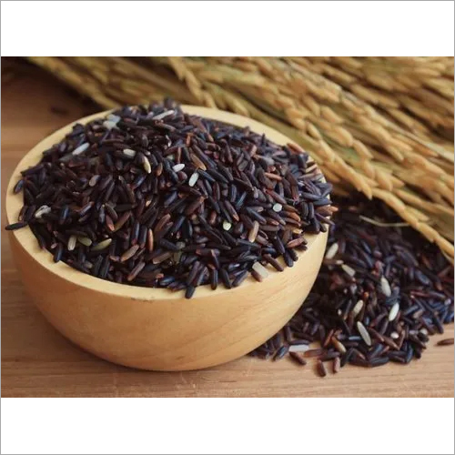 Natural Black Rice - Organic, Long Grain, Dried, Black Color, 99% Purity, 1% Broken | Rich in Antioxidants, High in Fiber and Protein