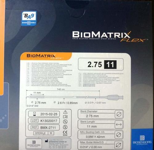 Biomatrix Flex Drug-eluting Stent