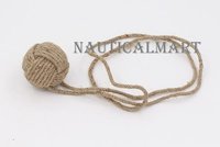 Brown Nauticalmart Set Of 2 Jute Rope Nautical Curtain Tie Backs/curtain Holdbacks/nautical Home Decoration