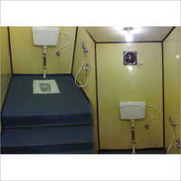 Industrial Mobile Toilet Wall: Mild Steel