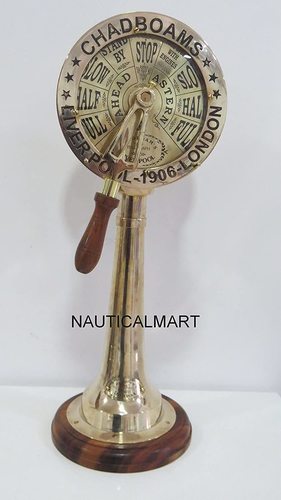 NauticalMart 23 Inch Brass Telegraph Nautical Decor