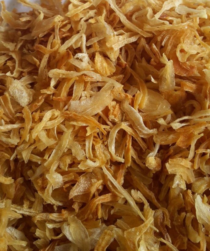 Dehydrate Fried Onions