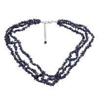 Gemstone Bead Necklace Size: 1.7x50