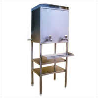 Ss Drinking Water Tank - 100 Liters | Polished Stainless Steel, 1200mm X 600mm X 1000mm, 2 Taps, 1 Year Warranty