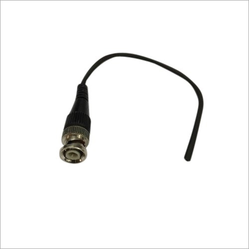 Black Wire BNC Connector
