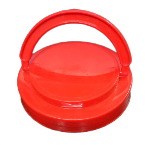 Red Plastic Jar Handle Cap