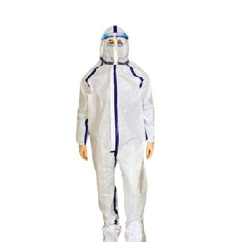 Ppe Kit And White Coverall