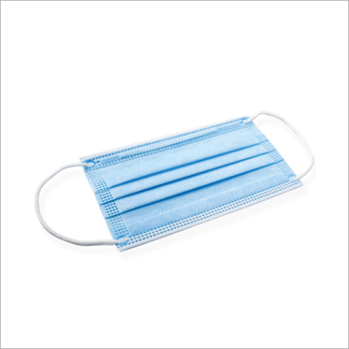 3 Ply Non Woven Mask Machine Stitched Ear loop