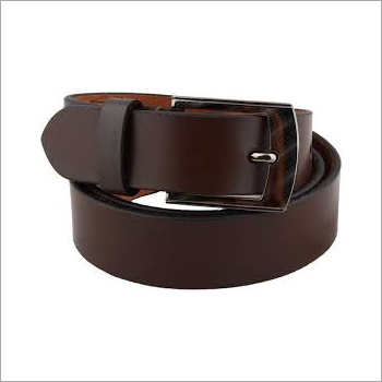 Mens Black Leather Belt By SUJI LEATHER EXPORTS