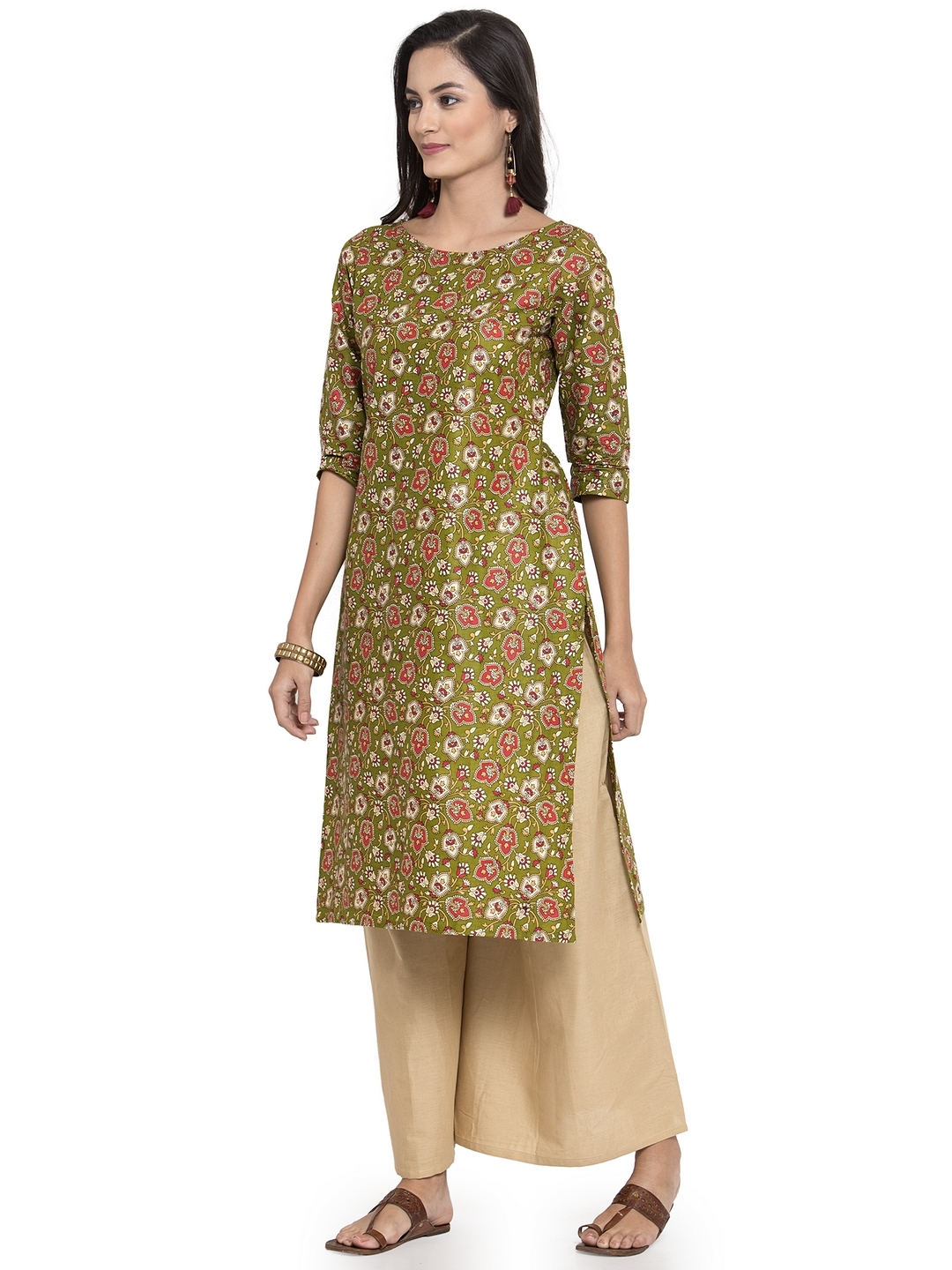 Pure Cotton Kurtis with Palazzo Set