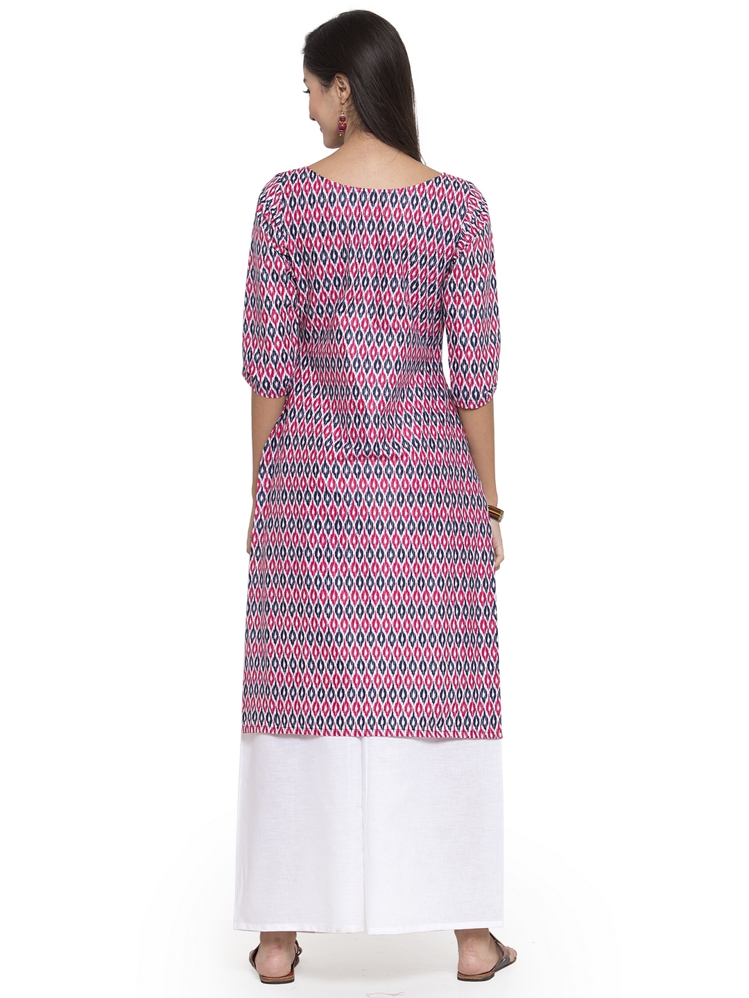 Cotton Kurta With Palazzo Set