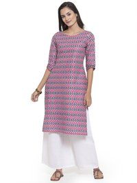 Cotton Kurta With Palazzo Set