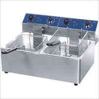 Double Tank Counter Top Electric Fryer