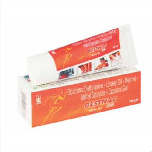 Virgin Linseed Oil Menthol Methyl Salicylate Capsaicin Gel