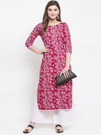 Rayon Designer Kurta With Palazzo Set