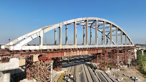  Bowst Ring Girder Bridge Railway Projects